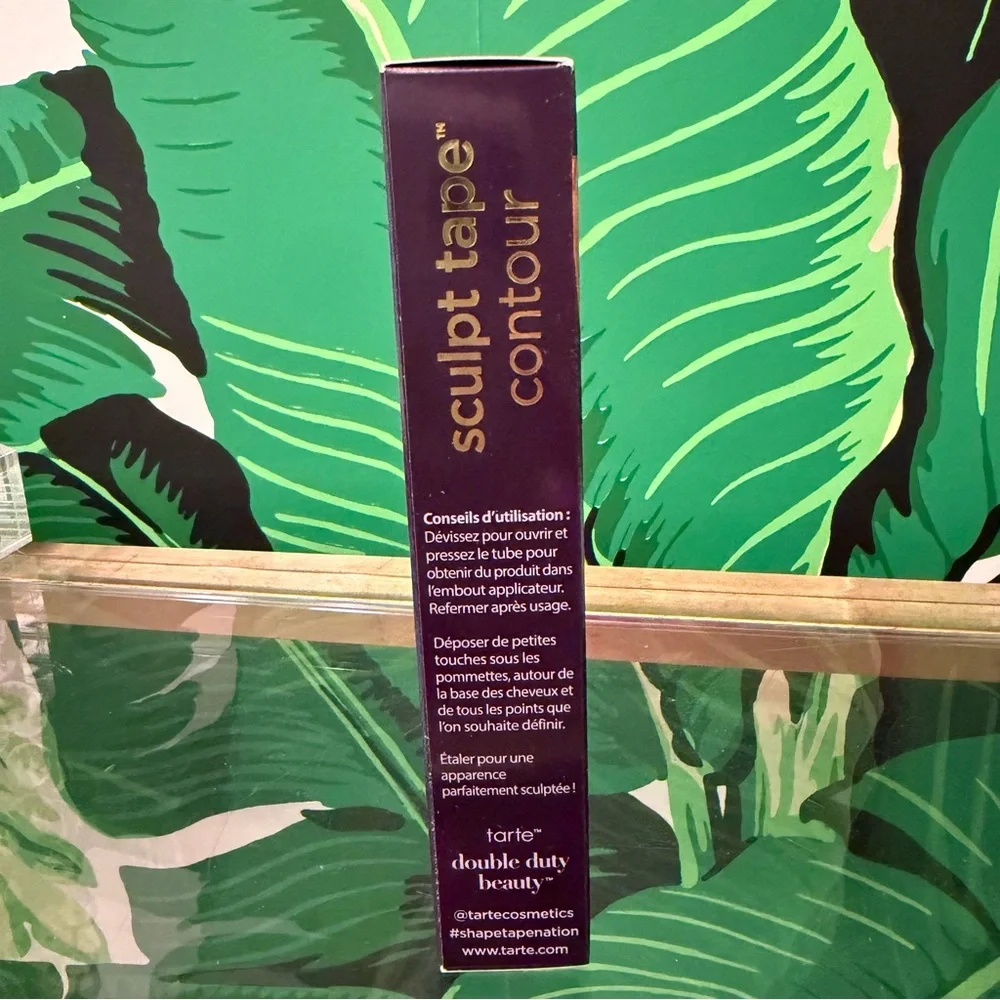 NWT Tarte Sculpt Tape Contour Full Size Cool Bronze